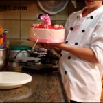 How To Make a Chocolate Strawberry Cake With Sharp Edges