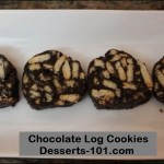 How To Make A Chocolate Log Cookie – No-Bake Cookie