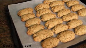 Grandma's Anise and Toasted Sesame Seed Cookies
